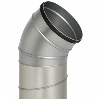 Bogen 45° mit Doppellippendichtung Ø 315 mm