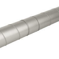 Schiebenippel mit Doppellippendichtung Ø 80 mm 150 mm