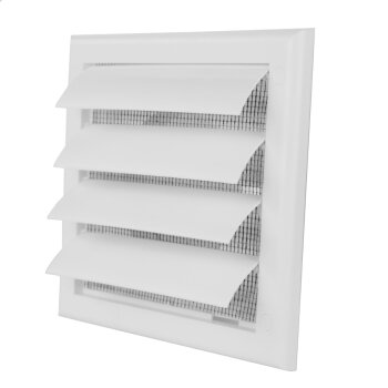 DUO Design Badl/üfter Wandl/üfter Turbo Ventilator R/ückstauklappe Kugellager Standard /Ø 100 mm Chrom//Spiegel 18153-007 MKK
