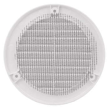 Lüftungsgitter Insektenschutznetz Ø 125 mm weiß