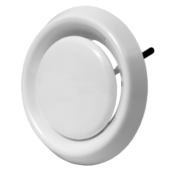 Anemostat Abluft Kunststoff Ø 125 mm
