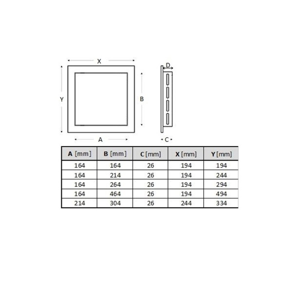 Trappe De Révision DALAP 200x400 Mm - Métal, Carrelable, Fermetures Cachées, Pour Mur Ou Plafond Intérieur