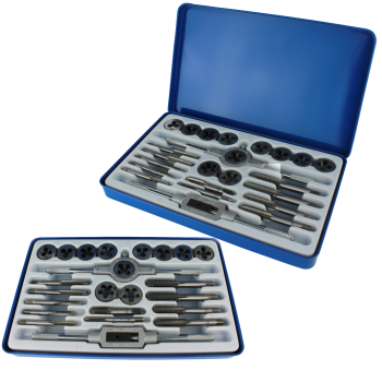 Gewindeschneider Gewindebohrer Schneideinsatz 24 tlg. Set...