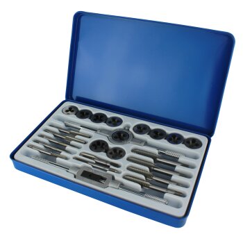 Gewindeschneider Gewindebohrer Schneideinsatz 24 tlg. Set...