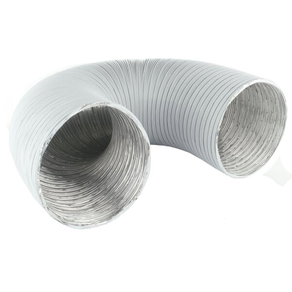 Alu-Flex-Rohr Flexrohr Alurohr flexiebel Abluftrohr 1,3m bis 5m ausziehbar 125mm 