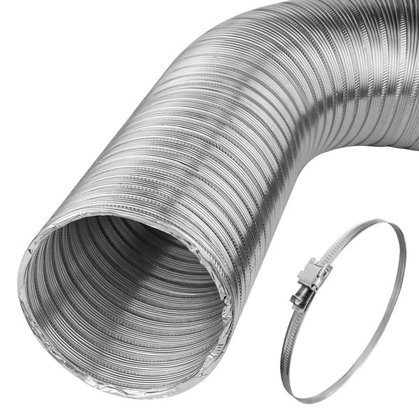 Flexrohr 2,6 m mit Rohrschelle Ø75 - 315 mm