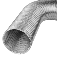 Flexrohr 2,6 m mit Rohrschelle Ø 90 mm 1