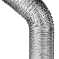 Flexrohr 2,6 m mit Rohrschelle Ø 90 mm 3