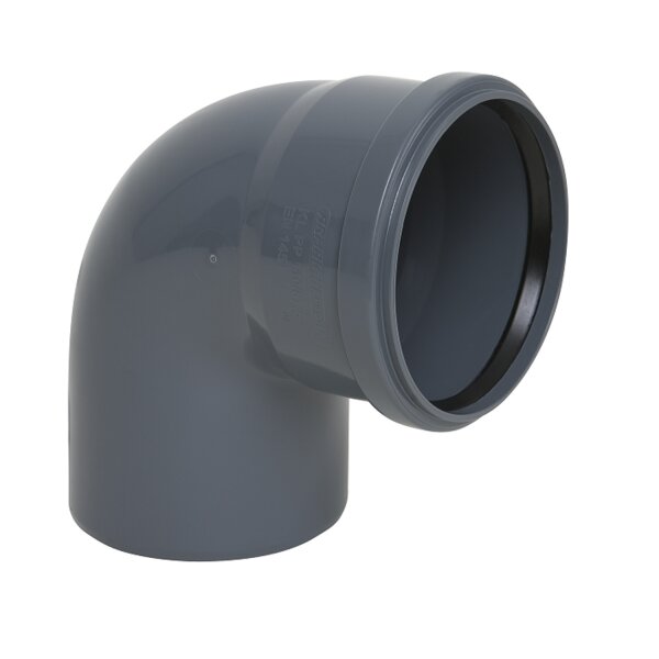 HT Bogen 90° PP DN 32 - 110 grau DN 110