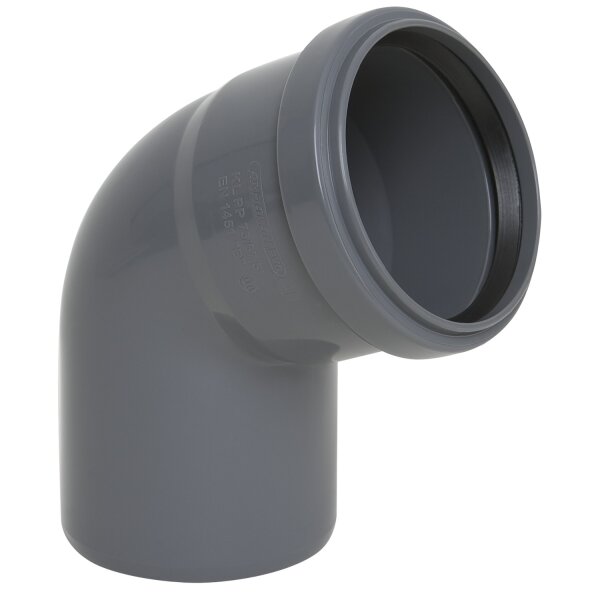HT Bogen 67,5° PP DN 50 grau