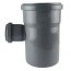 HT Rohrabzweig PP DN 40 - 110 T-Stück 90° grau DN 110 auf DN 50