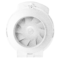 Rohrventilator 3-stufig Ø 200 mm 2