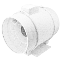 Rohrventilator 3-stufig Ø 200 mm 3