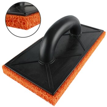 Fugbrett mit Hydro-Gummi orange 130x270 mm 18 mm