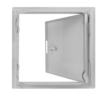 Revisionsklappe Metall mit Mauerankern verschließbar 400 x 400 mm