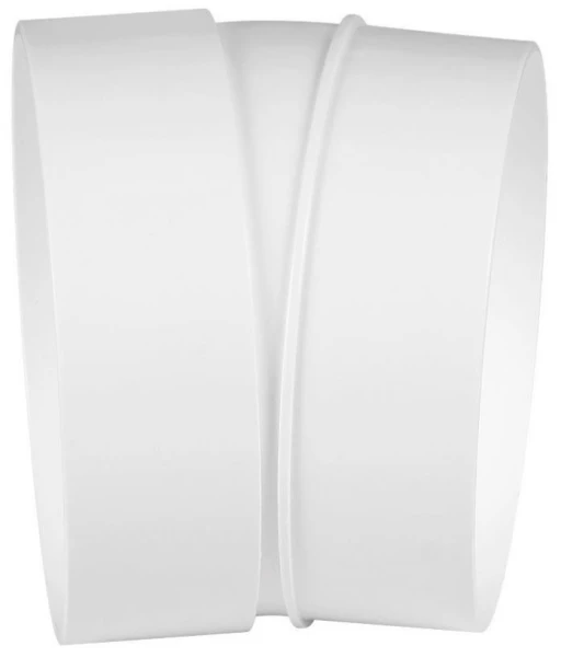 15° PVC Rohrbogen aus Kunststoff gallery