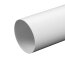 0,5 m PVC Kunststoff Rohr &Oslash; 100 mm