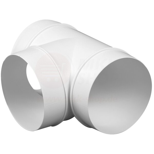 PVC Kunststoff T-St&uuml;ck &Oslash; 100 mm