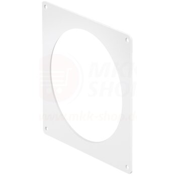 Kunststoff Wandflansch / Montageplatte Ø 100 mm