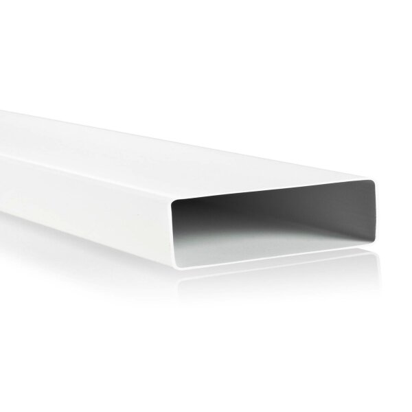 Flachkanal 55 x 220 mm weiß verschiedene Längen 500 mm (0,5m)