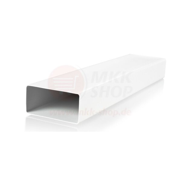 Flachkanal 55 x 110 mm weiß verschiedene Längen 1000 mm (1m)