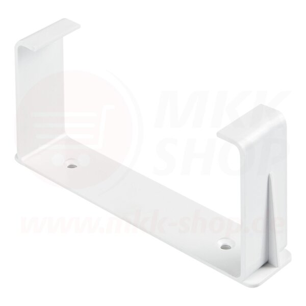 1x Kanalschelle 55 x 110 mm Flachkanal weiß