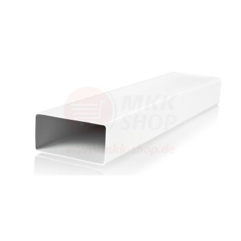 Flachkanal 75 x 150 mm weiß verschiedene Längen 1000 mm (1m)