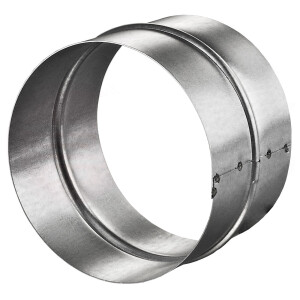 Reduzierstück 150mm Auf 125mm - Praktischer Adapter Für Lüftungsrohre Aus Verzinktem Stahl