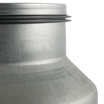 Reduzierstück mit Doppellippendichtung Ø 100 mm Ø 160 mm