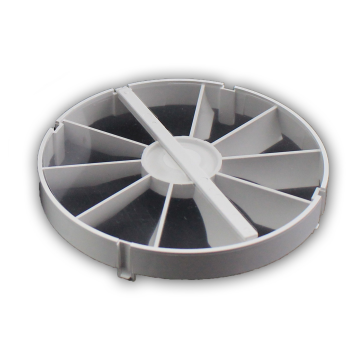 Ventilator &Oslash;100 mm leise wei&szlig; 5 Watt