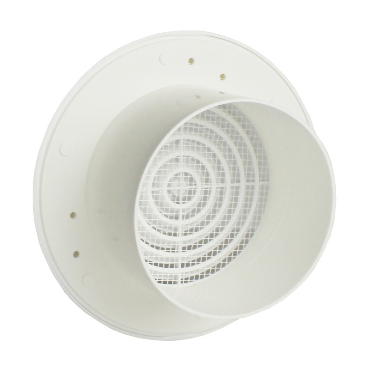 Deckengitter Lüftungsgitter für die Decke weiß Ø 125 mm, 2,75