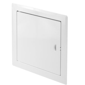 Revisionsklappe Wartungstür aus Metall in weiß 200 x 200 mm