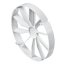 Ø125 mm Turbo Badlüfter Rückstauklappe Standard mit Rückstauklappe