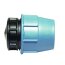 PE/PP Endkappe mit Klemmverschraubung bis 16 bar 63 mm