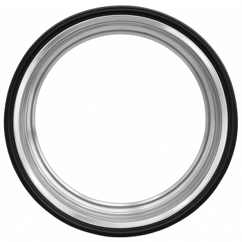 Verbindungsstück mit Doppellippendichtung Aluminium Ø 100