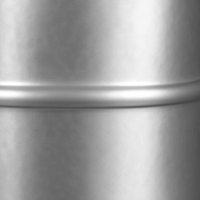 Verbindungsstück mit Doppellippendichtung Aluminium &Os