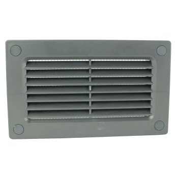 Lüftungsgitter 55 x 110 mm grau