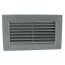 Lüftungsgitter 60 x 120 mm grau