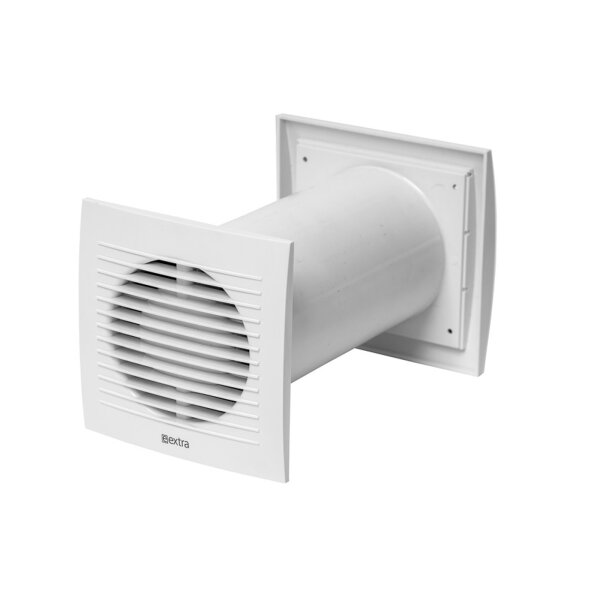 Wärmeverteiler Lüfter Ventilator Ab- Zuluft Thermostat Wärmelüfter Warmluft Wand