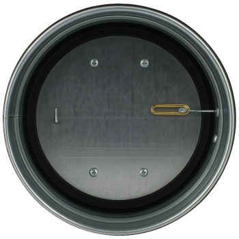 Brandschutzklappe mit Doppellippendichtung Ø 125 mm