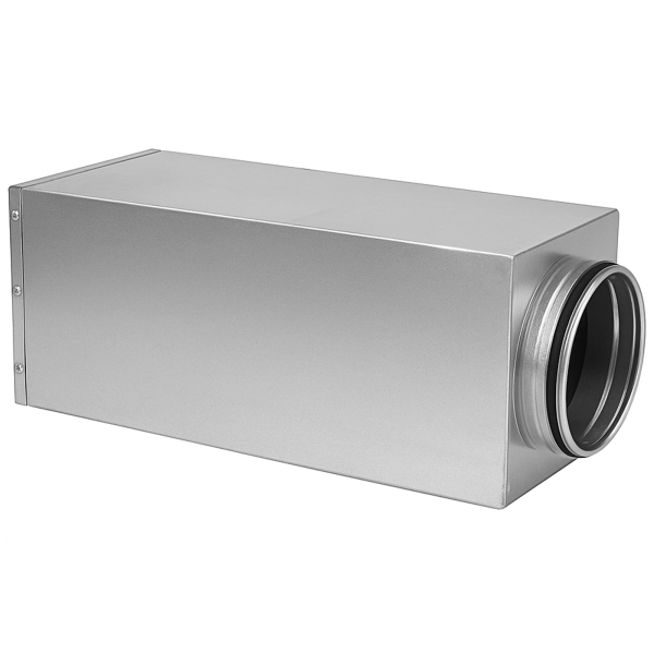 Telefonieschalldämpfer 30 mm Dämmung Ø 125 mm