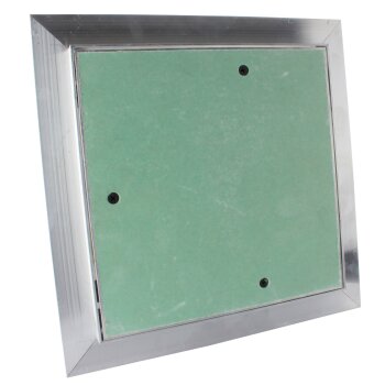 Revisionsklappe mit 12,5 mm GK-Einlage - Aluminium Profil verschiedene Gr&ouml;&szlig;en B-WARE