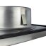 Edelstahlgitter mit Lamellen | Ø 150 mm Gebraucht - Akzeptabel