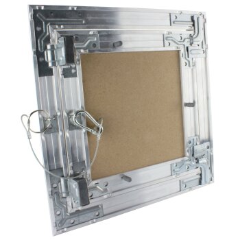 Revisionsklappe mit 12,5 mm GK-Einlage - Aluminium Profil | 400 x 600 mm Gebraucht - Akzeptabel