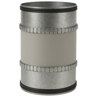 Segeltuchverbinder mit Doppellippendicht gallery