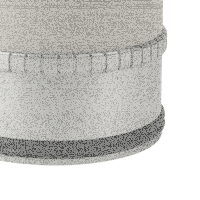 Segeltuchverbinder mit Doppellippendichtung Ø 315 mm 