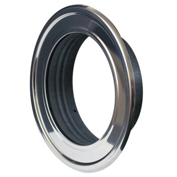 Wandrosette aus Edelstahl | Ø 180 mm Gebraucht -...