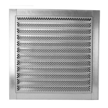 Metalllüftungsgitter 300 x 300 mm verzinkt