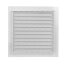 Metalllüftungsgitter 300 x 300 mm weiß