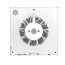 Wohnraumlüfter Ø 100 mm in braun Standard
